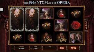 phanotom of the opera slot machine