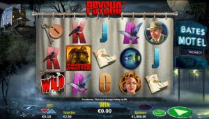 psycho movie themed slot machine