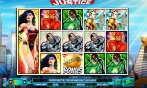 justice league slot machine