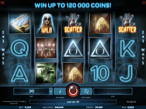 paranormal activity movie based slot