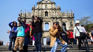 Macau tourists