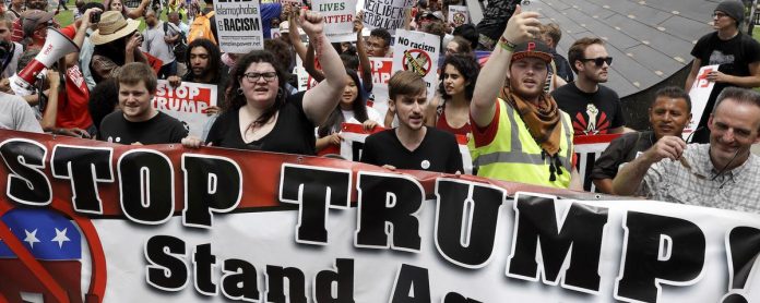 canadian protest trump