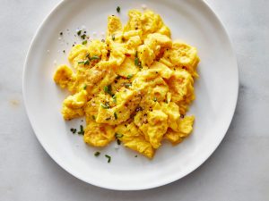 scrambled eggs