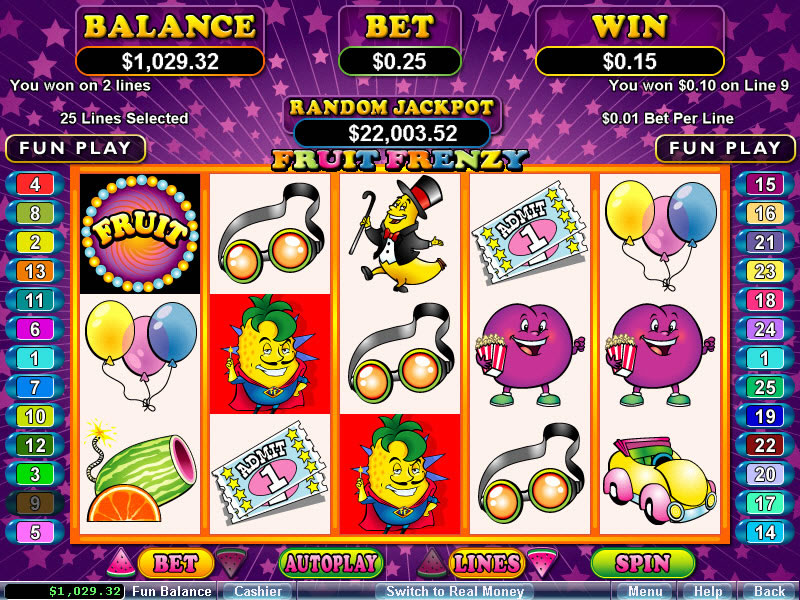 Fruit Frenzy Slots