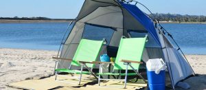 Lightspeed Outdoors Quick Cabana Beach Tent Sun Shelter