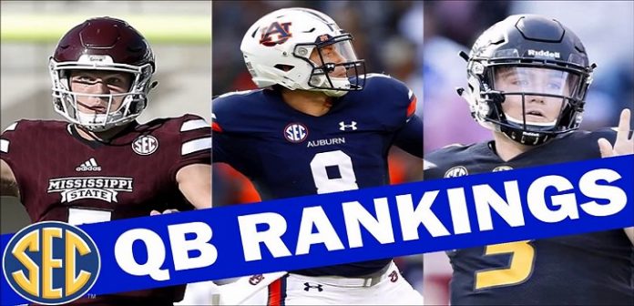 Power Ranks of SEC Quarterbacks For Gamers