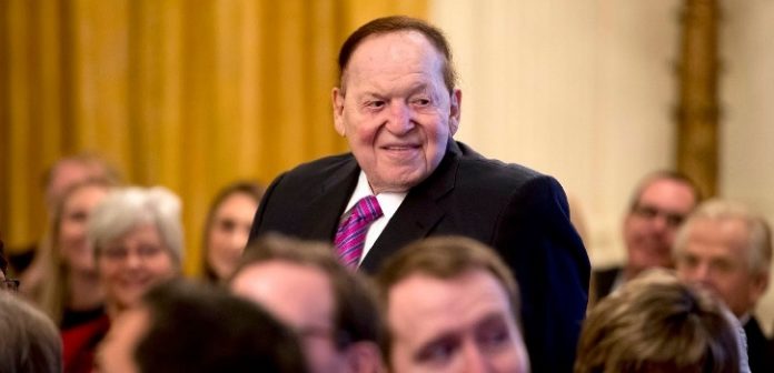 Sheldon Adelson May Have Influenced a Decision on the Wire Act