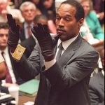 O.J. Simpson with gloves