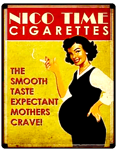 smoking mom